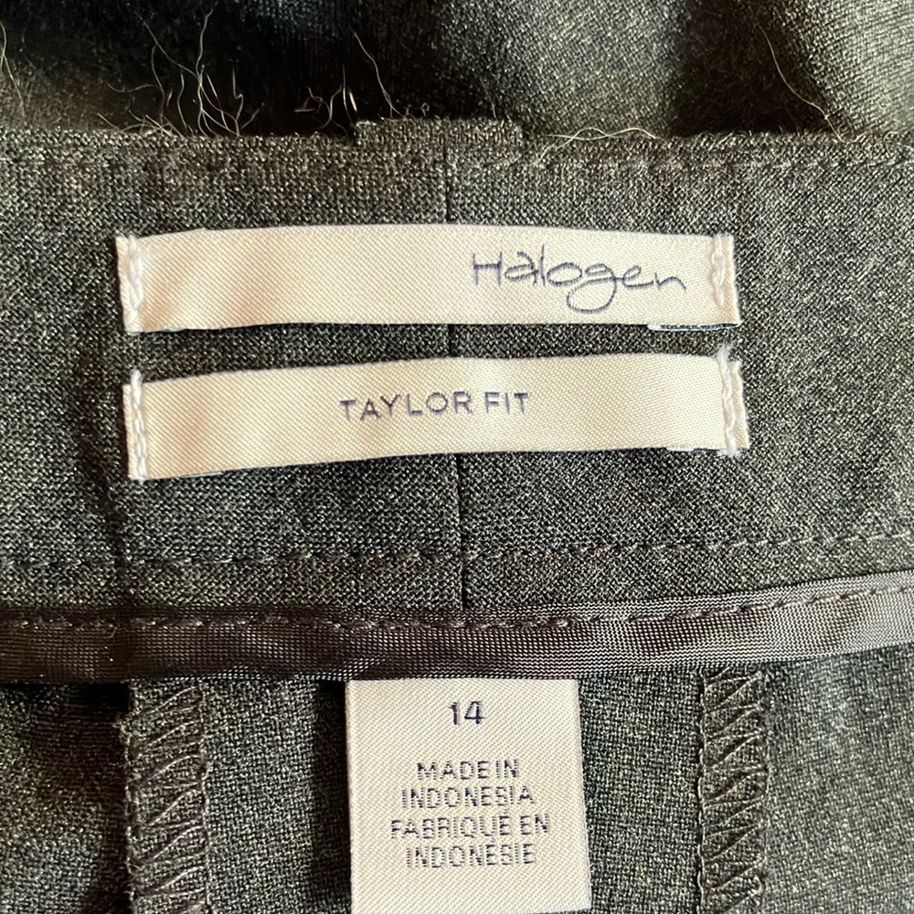 Halogen Charcoal Taylor Fit Trousers